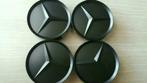 Cache-moyeux Mercedes entièrement noirs mats 75 mm, Enlèvement ou Envoi, Neuf