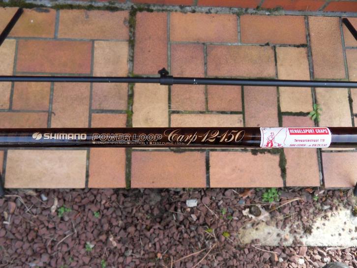 Shimano Power Loop karperhengel, Watersport en Boten, Hengelsport | Karpervissen, Zo goed als nieuw, Werphengel, Ophalen