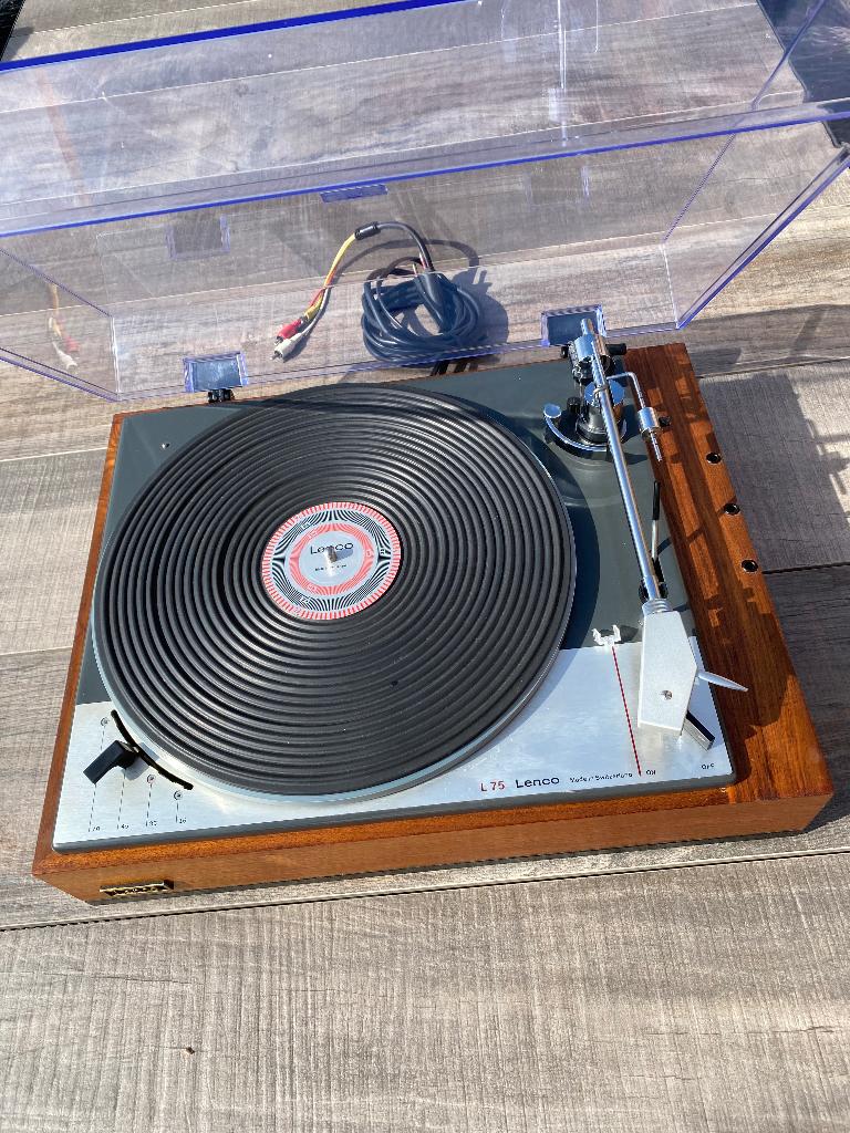 Lenco L75 legendarisch gelijk nieuw, TV, Hi-fi & Vidéo, Enlèvement, Reconditionné, Tourne-disque