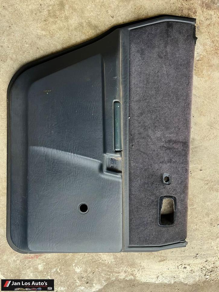 Audi 100 typ 44 C3 deurpaneel links achter blauw deurkaart, Auto-onderdelen, Interieur en Bekleding, Audi, Gebruikt, Herkomst onderdeel bekend