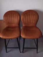 Splinternieuwe barstoelen met superieur zitcomfort, 2 krukken, Ophalen, Nieuw, Met voetsteun