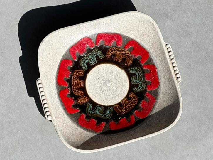 West Germany Schaal, Antiek en Kunst, Antiek | Keramiek en Aardewerk, Ophalen