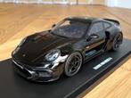 Porsche 911 992 Brabus 900 Rocket R zwart 1:18 GT Spirit ovp, Enlèvement ou Envoi, Neuf, Voiture, Autres marques