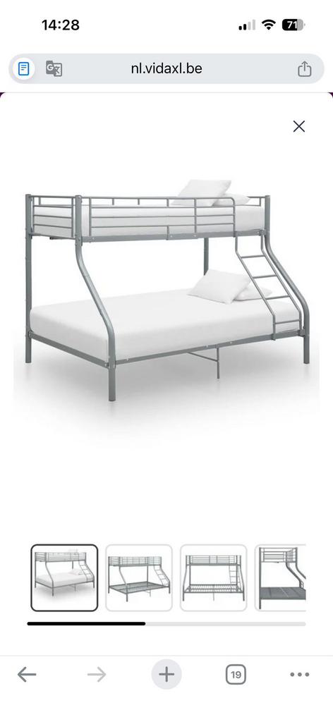 Stapelbed 3 personen, Ophalen of Verzenden, Gebruikt, Stapelbed