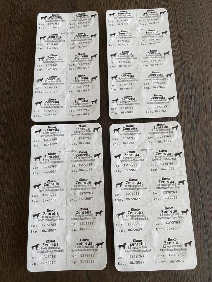 Zenrelia  medicatie 💊hond jeuk, Dieren en Toebehoren, Dierenvoeding, Hond, Ophalen