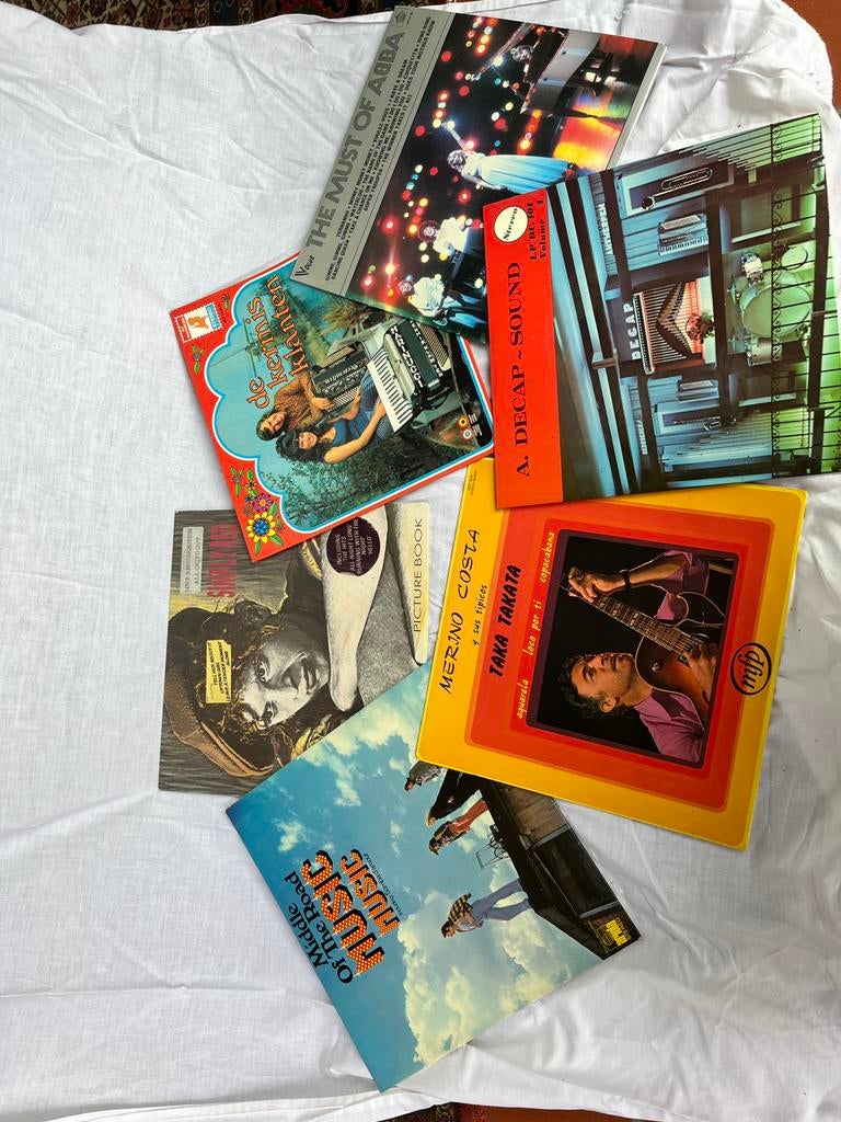 Lot lp’s, Enlèvement, Utilisé