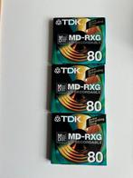 3x TDK minidisc 80 minuten, Audio, Tv en Foto, Walkmans, Discmans en Minidiscspelers, Ophalen of Verzenden, Minidisc-recorder