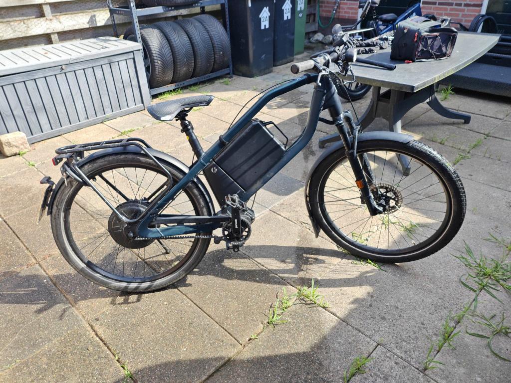 KLEVER X PINION 45 SPEED PEDELEC EBIKE + ACCESSOIRES, Fietsen en Brommers, Gebruikt, 59 cm of meer, 50 km per accu of meer, Ophalen