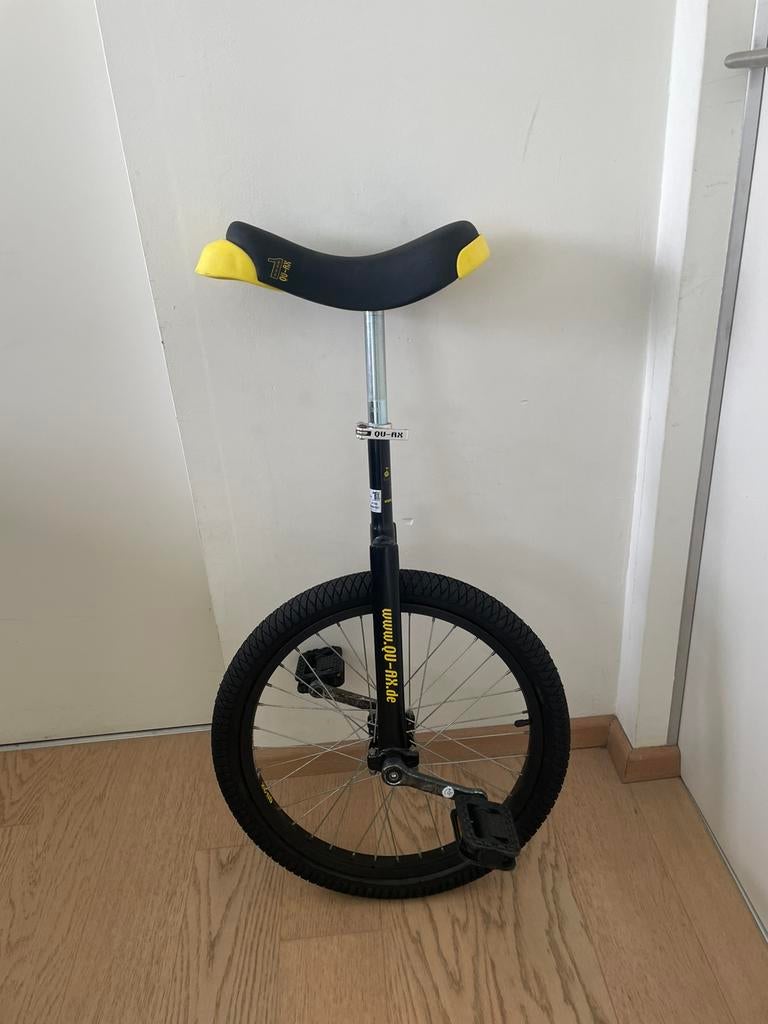 Professionele Eenwieler QU-AX Luxus 20" - Zwart, Enlèvement, Comme neuf