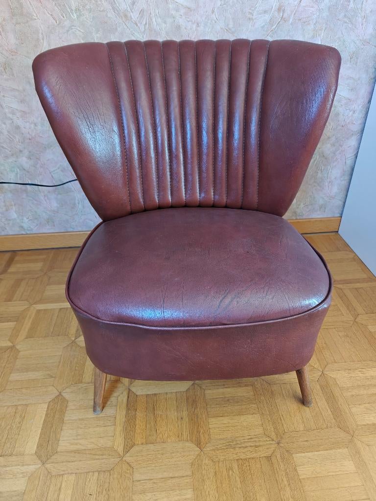 Expo 58 zetel, Ophalen, Gebruikt, Hout