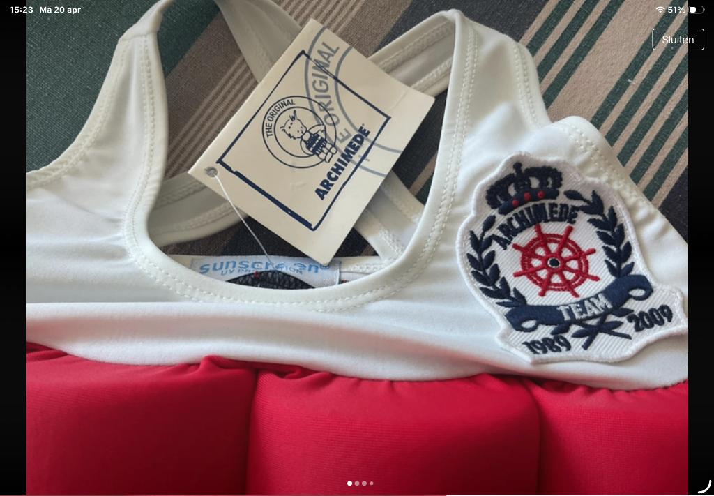 Archimede badpak, Enfants & Bébés, Maillots de bain pour enfants, Neuf, Archimede, Maillot de bain, Taille 104