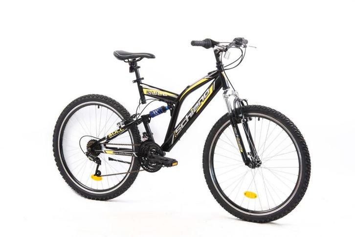 Nieuwe mountainbike 26 inch met dubbele vering nieuw in doos, Fietsen en Brommers, Fietsen | Heren | Sportfietsen en Toerfietsen