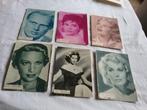 6 verzamelkaarten Cinema, Enlèvement ou Envoi, Utilisé, Film, Photo ou Carte