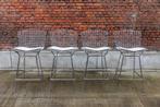 Knoll Bertoia tabouret de bar, lot de 4, 4 tabourets, Enlèvement, Utilisé, Métal