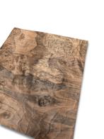 Placage en noyer (ronce) | 29x30 cm, Envoi, Neuf, Matériel