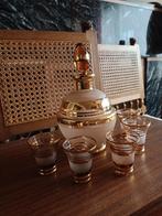 Antieke karaf met 5 glaasjes, Antiek en Kunst, Ophalen