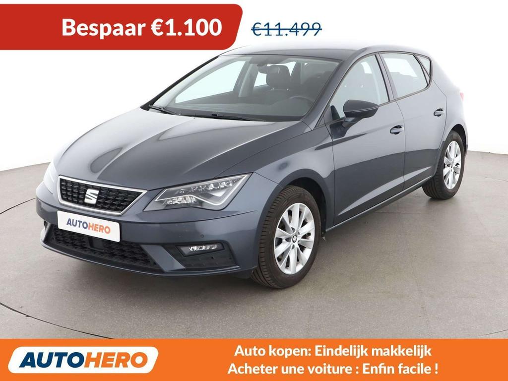 SEAT Leon 1.0 TSI Style (bj 2019), Auto's, Seat, Te koop, Leon, ABS, Airbags, Airconditioning, Android Auto, Apple Carplay, Bluetooth