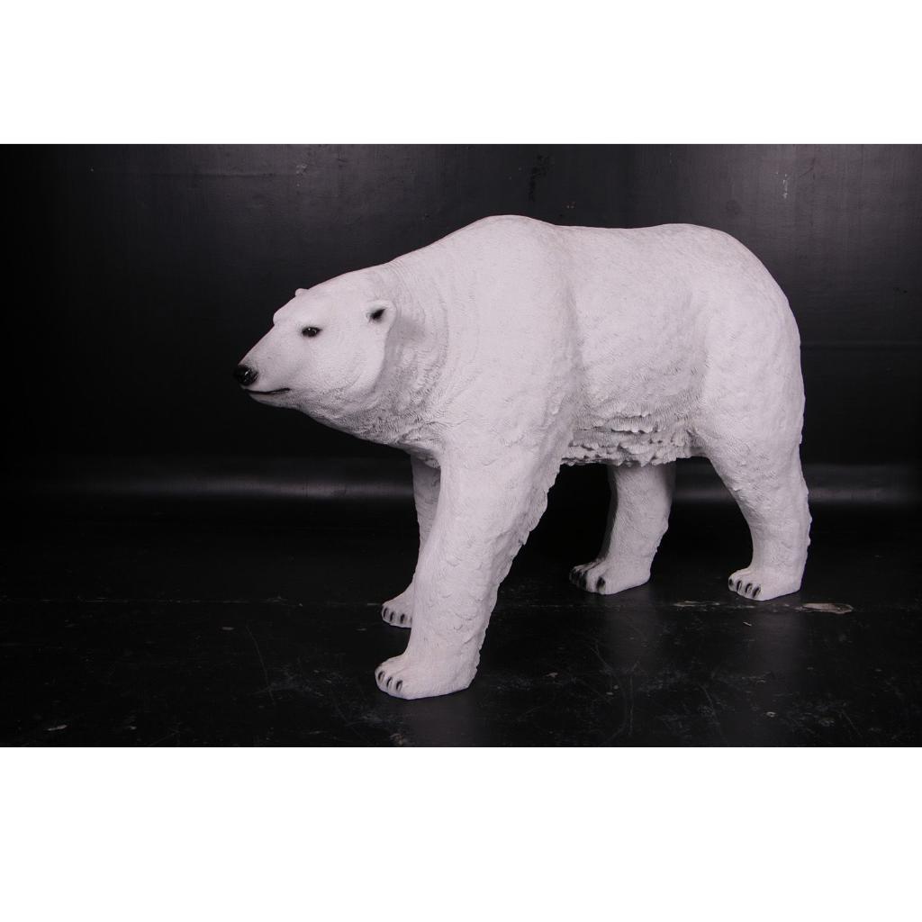 Polar Bear ijsbeer – Poolbeer beeld Lengte 193 cm