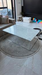 Echte marmeren salontafel 120x60cm 40cm hoog, Ophalen, Zo goed als nieuw