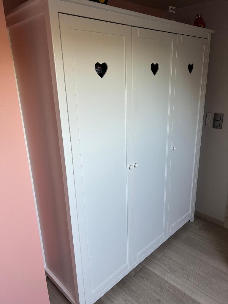 Slaapkamer wit, Ophalen, Verstelbaar, 90 cm, Eenpersoons