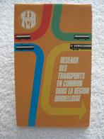 STIB MIVB – SNCV NMVB - netwerk 1976, Verzamelen, Ophalen of Verzenden, Tram