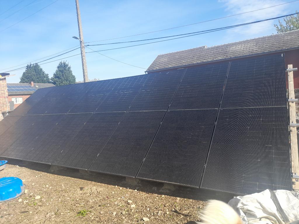 16 panneaux solaire avec baterrie 5k, Bricolage & Construction, Enlèvement, Comme neuf, Système complet, 200 watts-crêtes ou plus