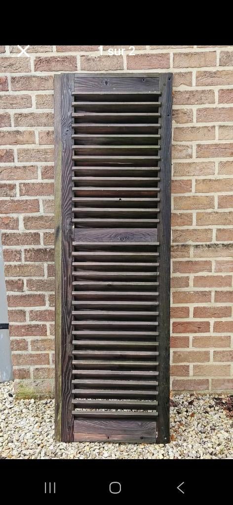 Volet en bois pour deco, Enlèvement, Utilisé, Moins de 100 cm, 150 à 200 cm