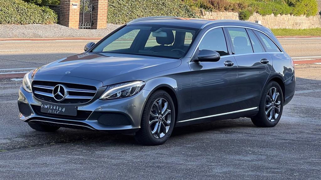 Mercedes-Benz C-Klasse C220D BREAK AUTOMATISCH AVANT-GARDE T, Autos, Mercedes-Benz, Argent ou Gris, Achat, Euro 6, Entreprise