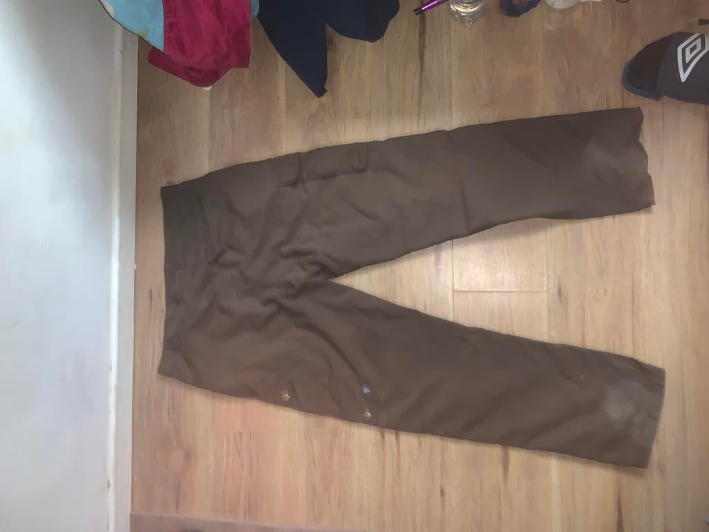 Fjällräven G-1000 Outdoorbroek - Maat 52 (L) - Bruin/Olijf, Bruin, Maat 42/44 (L), Ophalen of Verzenden, Zo goed als nieuw