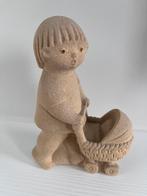 Prachtig beeldje in stoneart, Verzamelen, Beelden en Beeldjes, Ophalen, Zo goed als nieuw