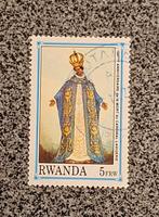 Postzegel Rwanda OBP 1388, Postzegels en Munten, Ophalen of Verzenden, Gestempeld