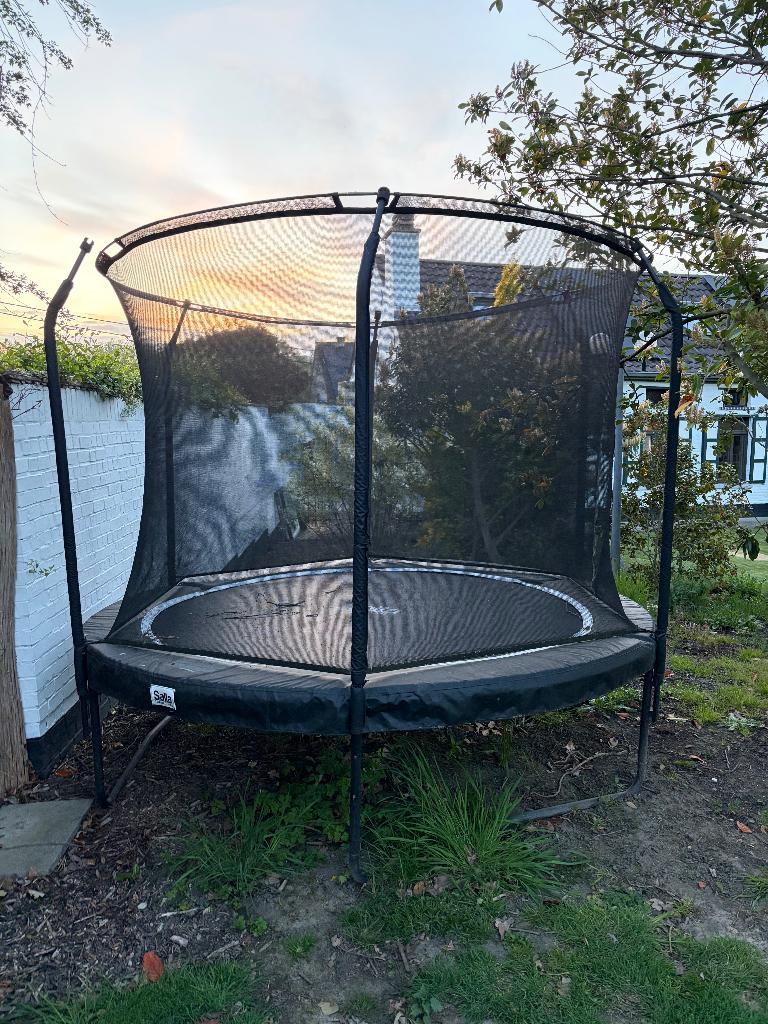 Salta Premium Black Edition Trampoline 305 cm, Kinderen en Baby's, Speelgoed | Buiten | Trampolines, Gebruikt, Ophalen