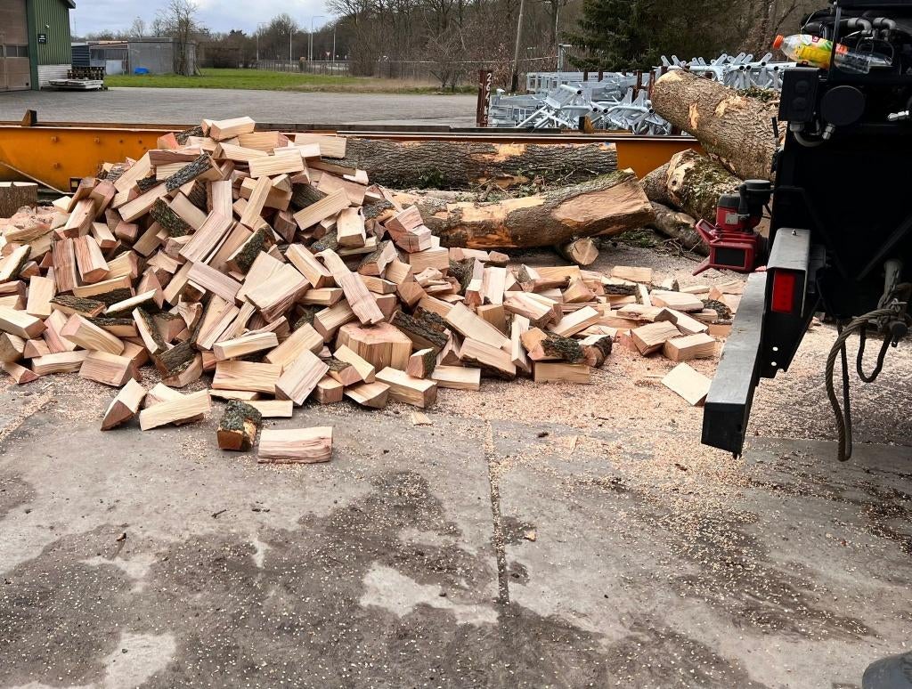 brandhout te koop, Tuin en Terras, Brandhout, 6 m³ of meer, Ophalen of Verzenden, Eikenhout, Blokken
