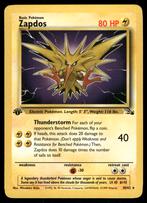 Zapdos 30/62 - Fossil (1st edition), Hobby en Vrije tijd, Verzenden, Gebruikt