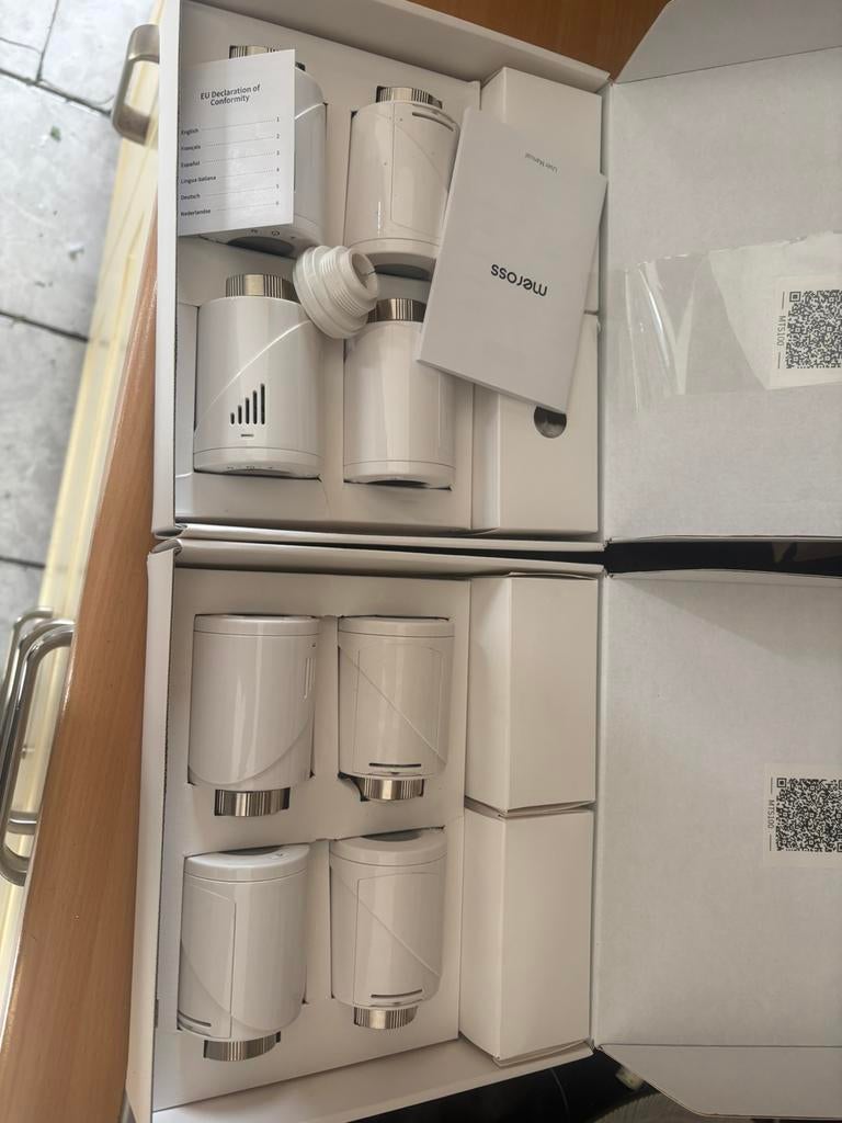 Amper gebruikt merross mts100 8stuks met smart hub, Ophalen, Zo goed als nieuw