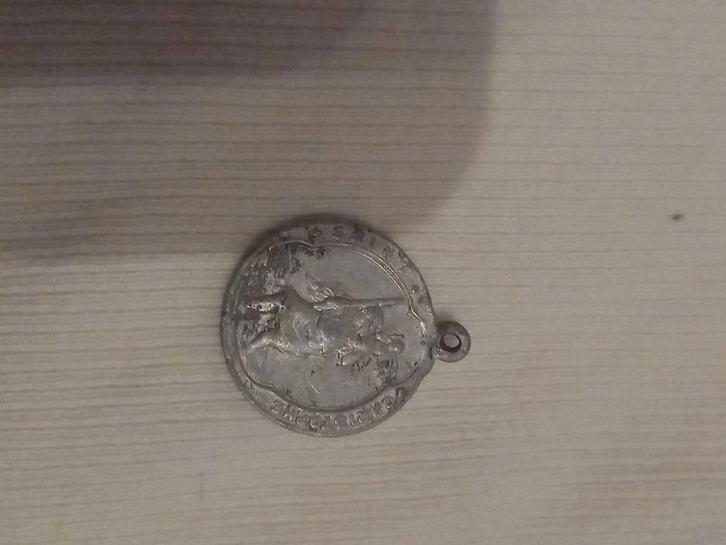 Médaille religieuse archange, Verzamelen, Religie, Ophalen of Verzenden