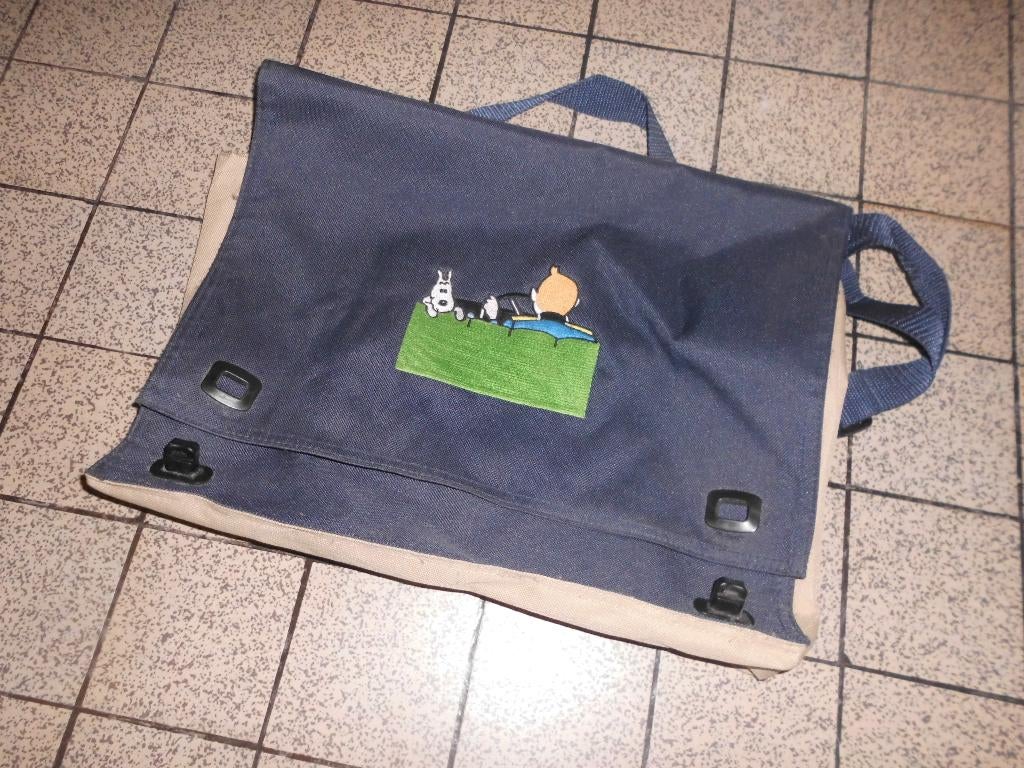 sac - cartable en tissu collection bd TINTIN - herge, Collections, Enlèvement ou Envoi, Tintin