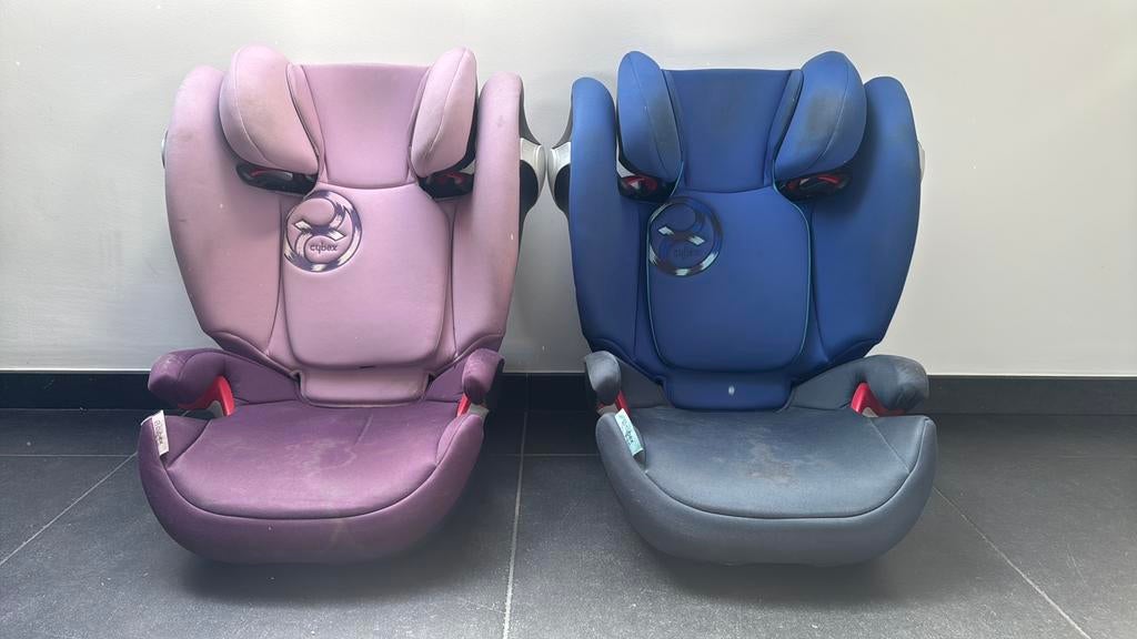 2 sièges auto Cybex – Groupe 2/3 – ISOFIX – 80€ à discuter, Enfants & Bébés, Sièges auto, Utilisé, 15 à 36 kg, Isofix, Dossier amovible
