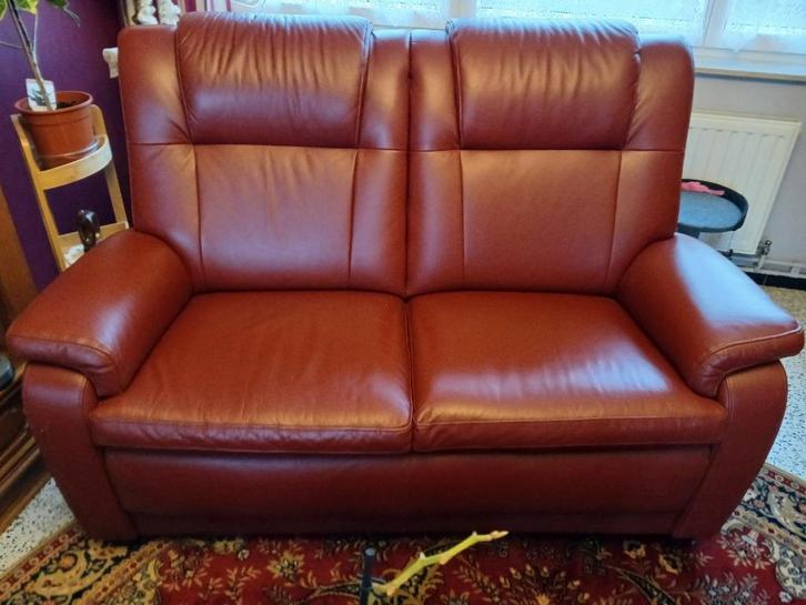 divan, Huis en Inrichting, Zetels | Zetels, Leer, Ophalen