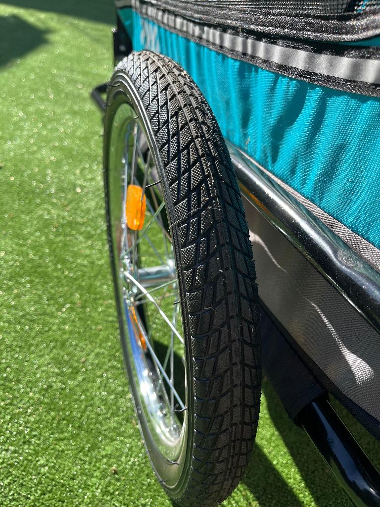 Honden fietskar, Remorque pour chien, Pliable, 20 à 40 kg, Comme neuf