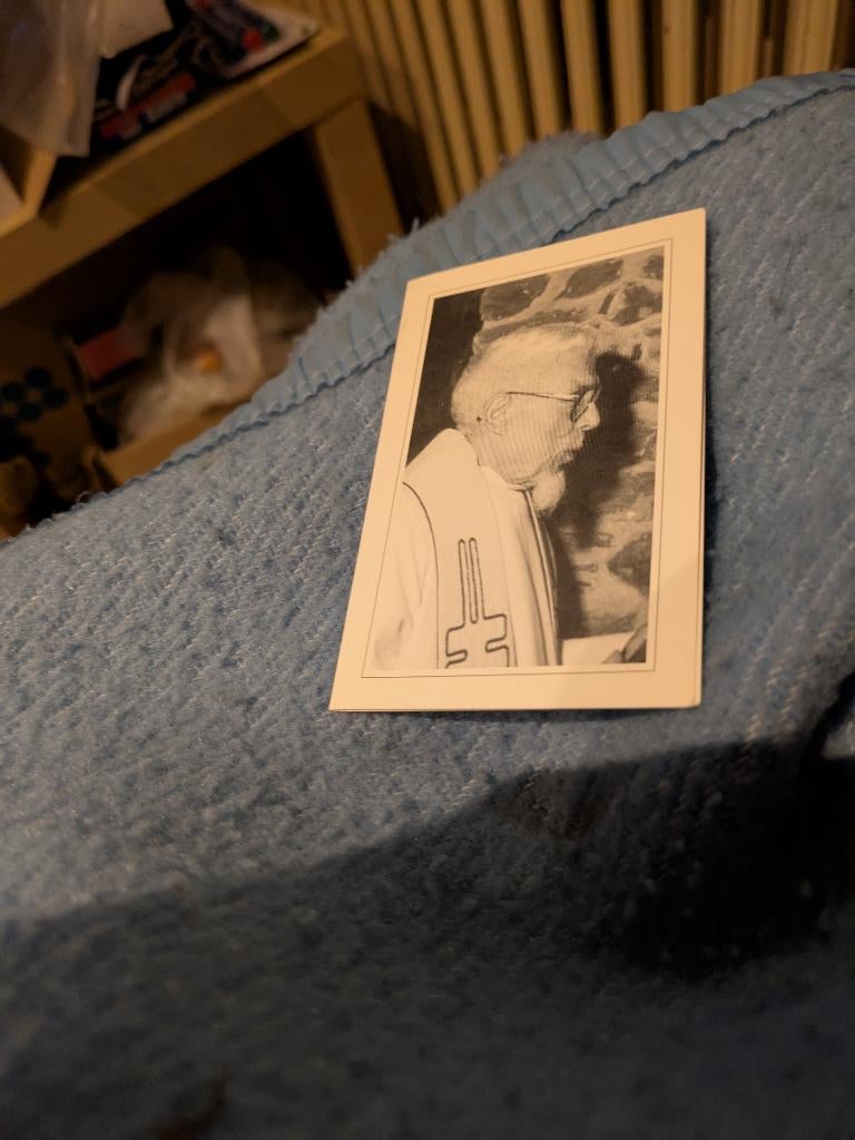 Dp pater André decadt, Verzamelen, Bidprentjes en Rouwkaarten, Ophalen of Verzenden, Bidprentje