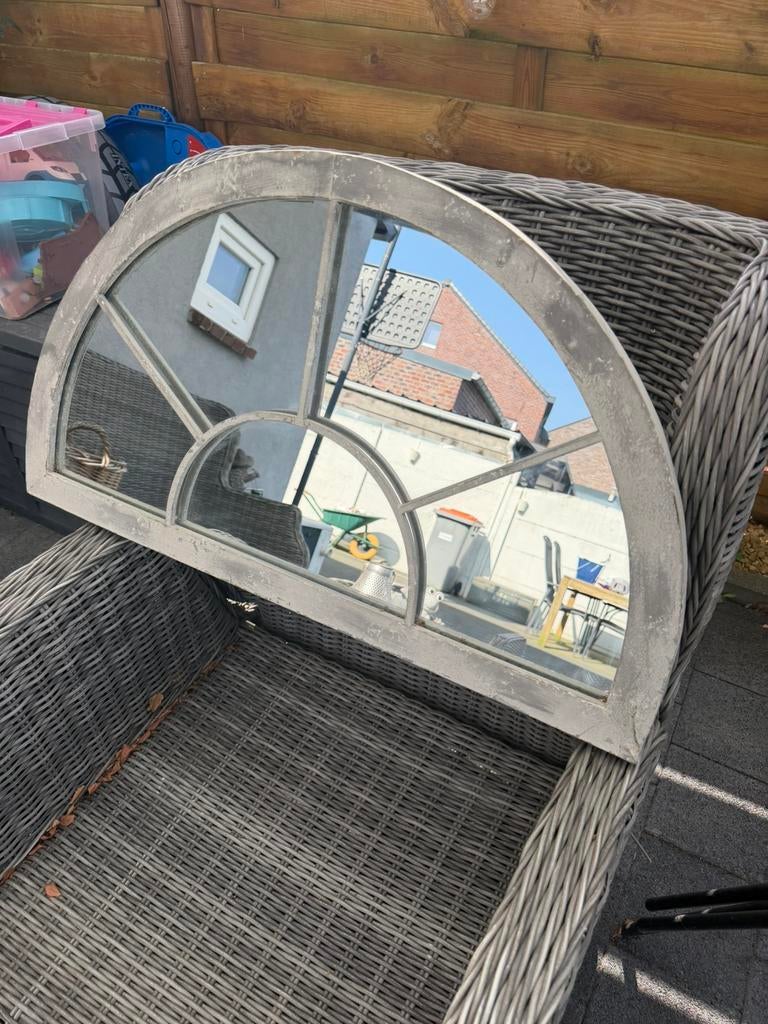 Mooie designspiegel te koop, Ophalen, Zo goed als nieuw, 75 tot 100 cm, Minder dan 100 cm