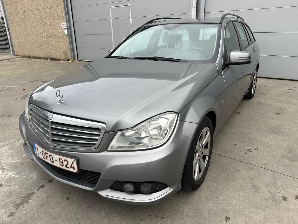 Mercedes-Benz C klasse AUTO AIRCO NAVI TREKHAAK, Auto's, 100 kW, Euro 5, Beige, 4 cilinders