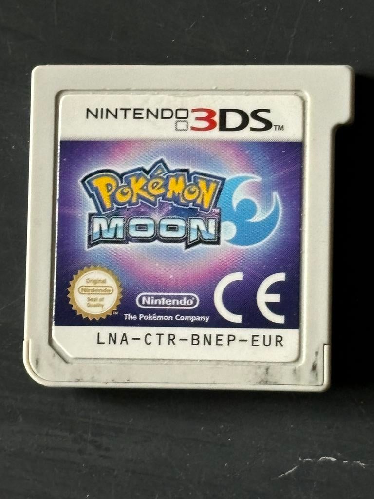 Nintendo 3ds pokemon game moon, Enlèvement, Comme neuf