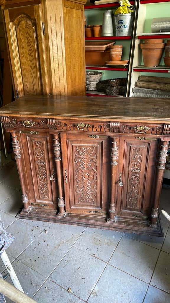 Mooie kast kan een beetje liefde gebruiken, Antiek en Kunst, Antiek | Meubels | Kasten, Ophalen