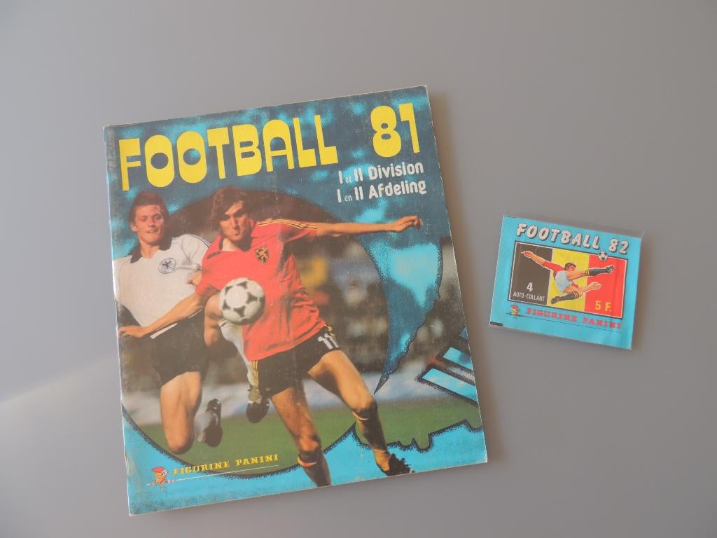 Panini FB 81 en FB 82, Collections, Enlèvement ou Envoi, Comme neuf