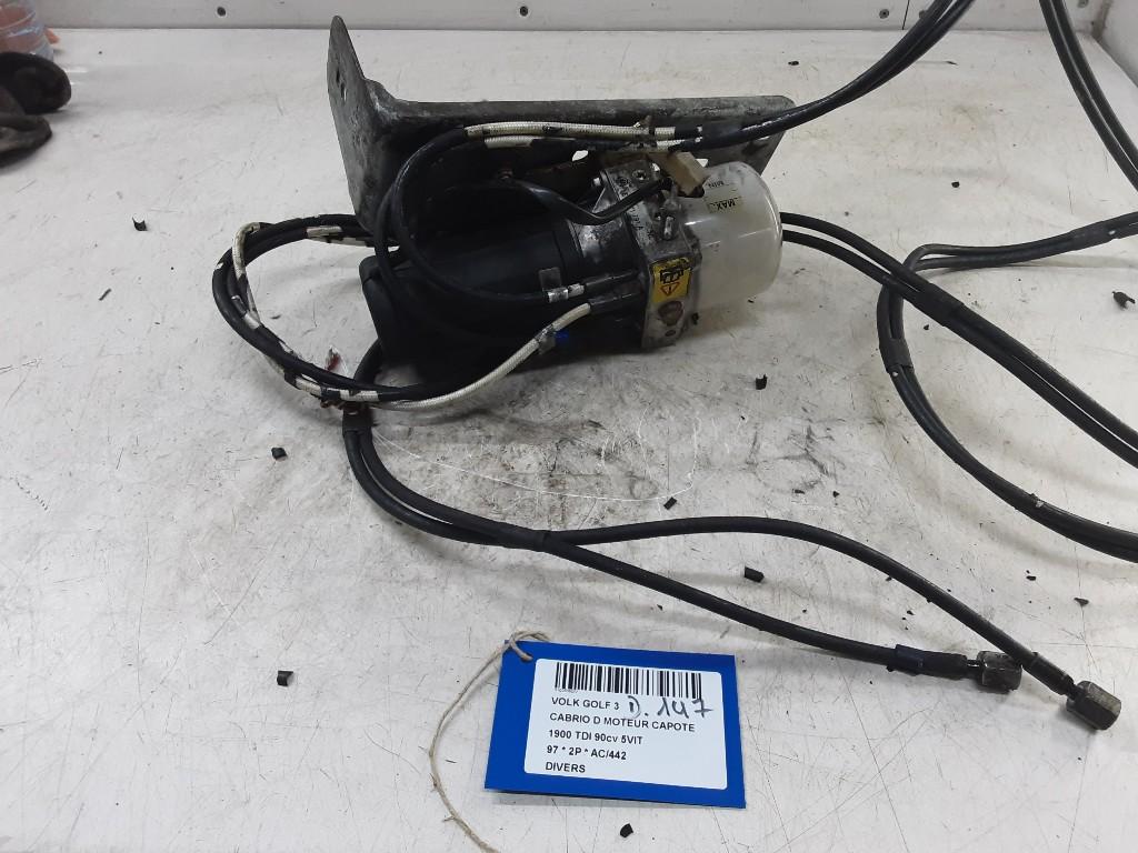 DIVERS DIVERS Volkswagen Golf III Cabrio (1E) (1E0871791A), Volkswagen, Mevr. I. Hauben, Utilisé, Rue de l'Espoir 34 34
4030  GRIVEGNÉE, BE