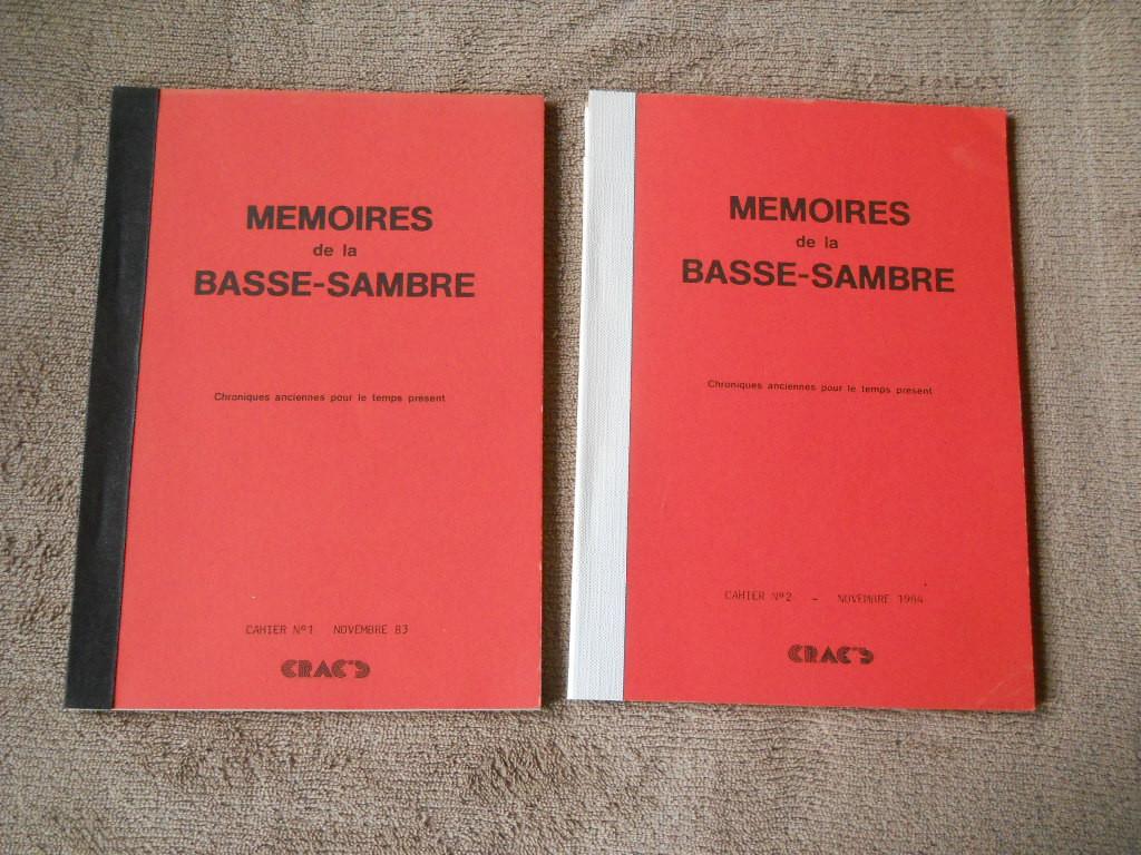 Mémoires de la Basse - Sambre - Cahiers 1 et 2, Livres, Histoire nationale, Enlèvement ou Envoi, Utilisé