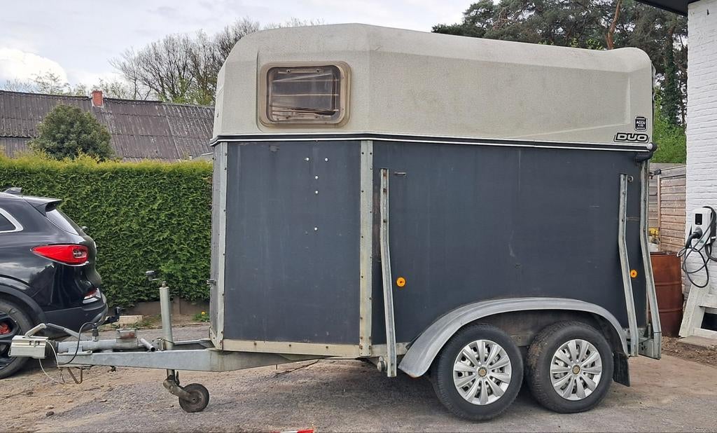Trailer Bockmann, Animaux & Accessoires, Chevaux & Poneys | Semi-remorques & Remorques, Utilisé, Remorque 2 chevaux, Enlèvement