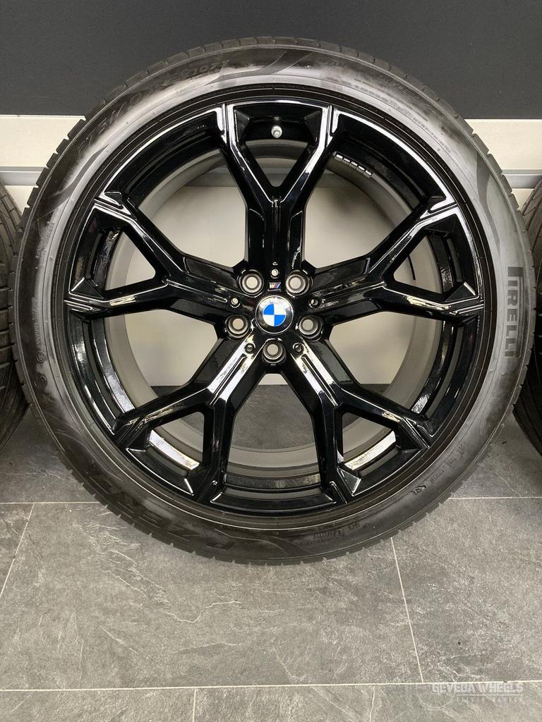 21” originele BMW X5 G05 / X6 G06 velgen + banden 741M 5x112, Pneus et Jantes, Véhicule de tourisme, -, 21 pouces